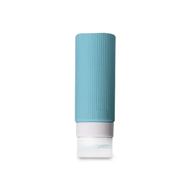 4pcs 100ML Silicone Travel Bottles Accessories Portable BPA Free Leak Proof Squeezable Size Containers Travel Essentials Sets Peaceful Pleasures Health and Wellness