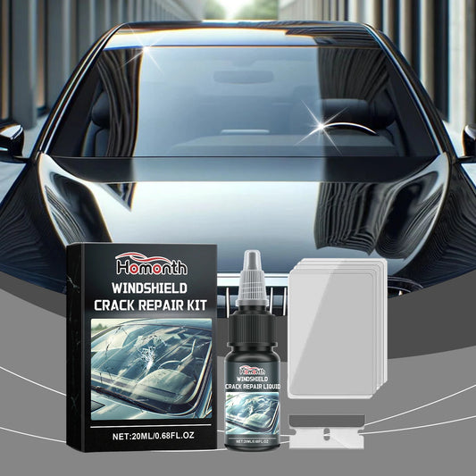 Windshield Glass Crack Repair Kit | Clear Adhesive 20ml Windshield Repair Kit Peaceful Pleasures Health and Wellness
