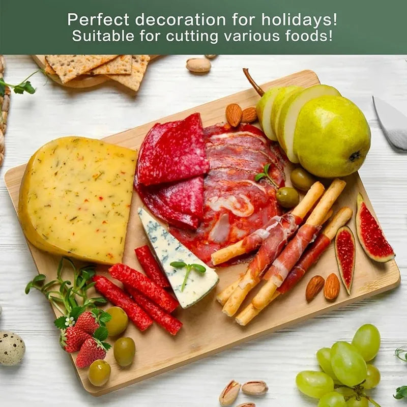 Wooden Cutting Board Kitchen Cutting Board for Meat Totally Bamboo Food Cutting Table Thickened Fruit Vegetables Chopping Panel Peaceful Pleasures Health and Wellness