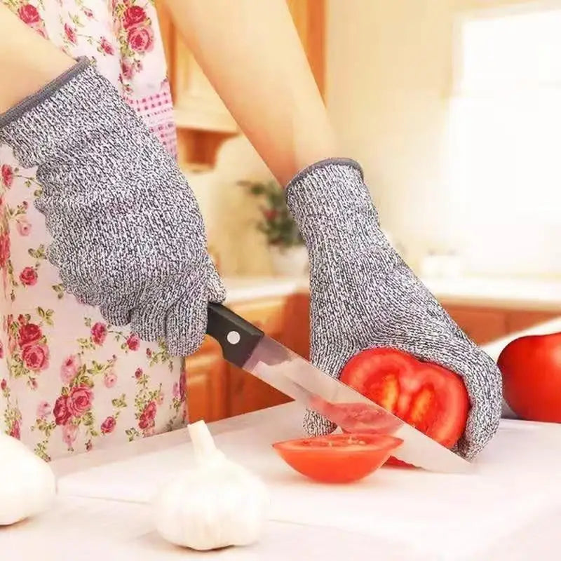 Level 5 Cut Resistant Gloves – Food Grade Kitchen & Garden Safety Cut Resistant Gloves Peaceful Pleasures Health and Wellness