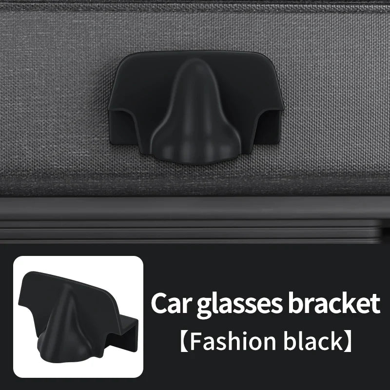 Car Sun Visor Sunglasses Clip Holder & Eyeglasses Organizer