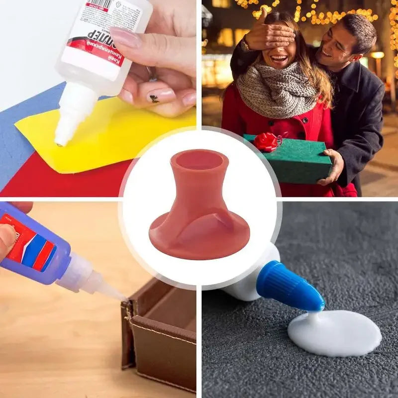 Portable Glue Stand Bottle Holder Universal Mini Stable Base Heavy
