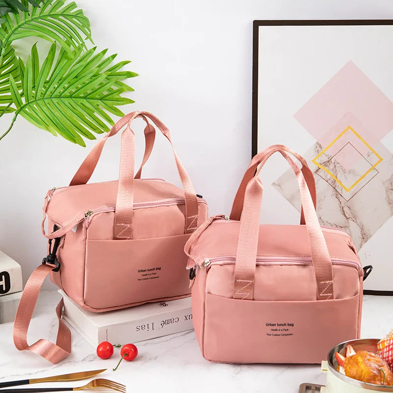 Insulated Lunch Bag | Aluminum Foil Waterproof Lunch Box Tote