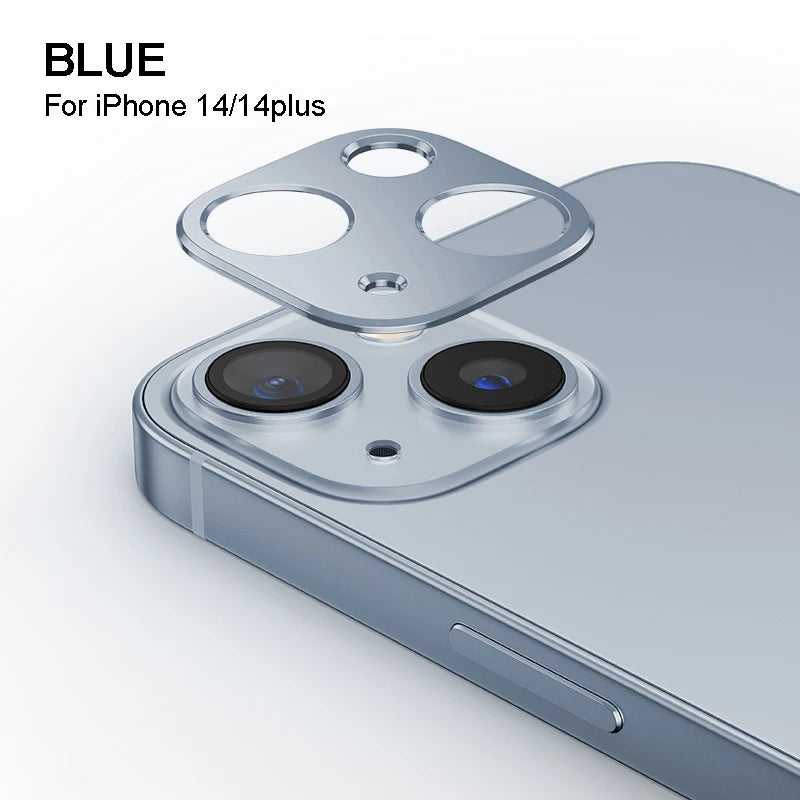 Aluminum Alloy Metal Lens Ring Accessories iPhone15 Pro Max Camera Protector iphone Accessories iphone 15 Pro Max Case Peaceful Pleasures Health and Wellness Blue for iPhone14