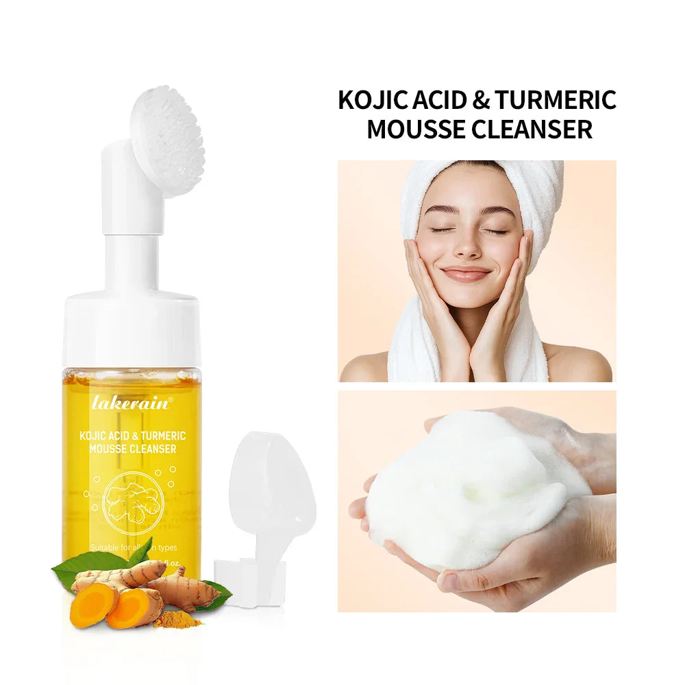 Turmeric & Kojic Acid Foaming Facial Cleanser – 100ml