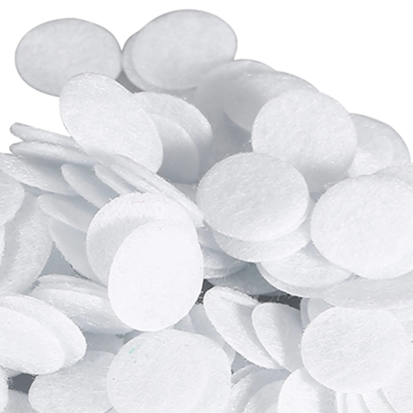100pcs Cotton Filter round Pads 10mm Blackhead Eliminating Beauty Machine Skin Care Accessory for Facial Treatment Peaceful Pleasures Health and Wellness