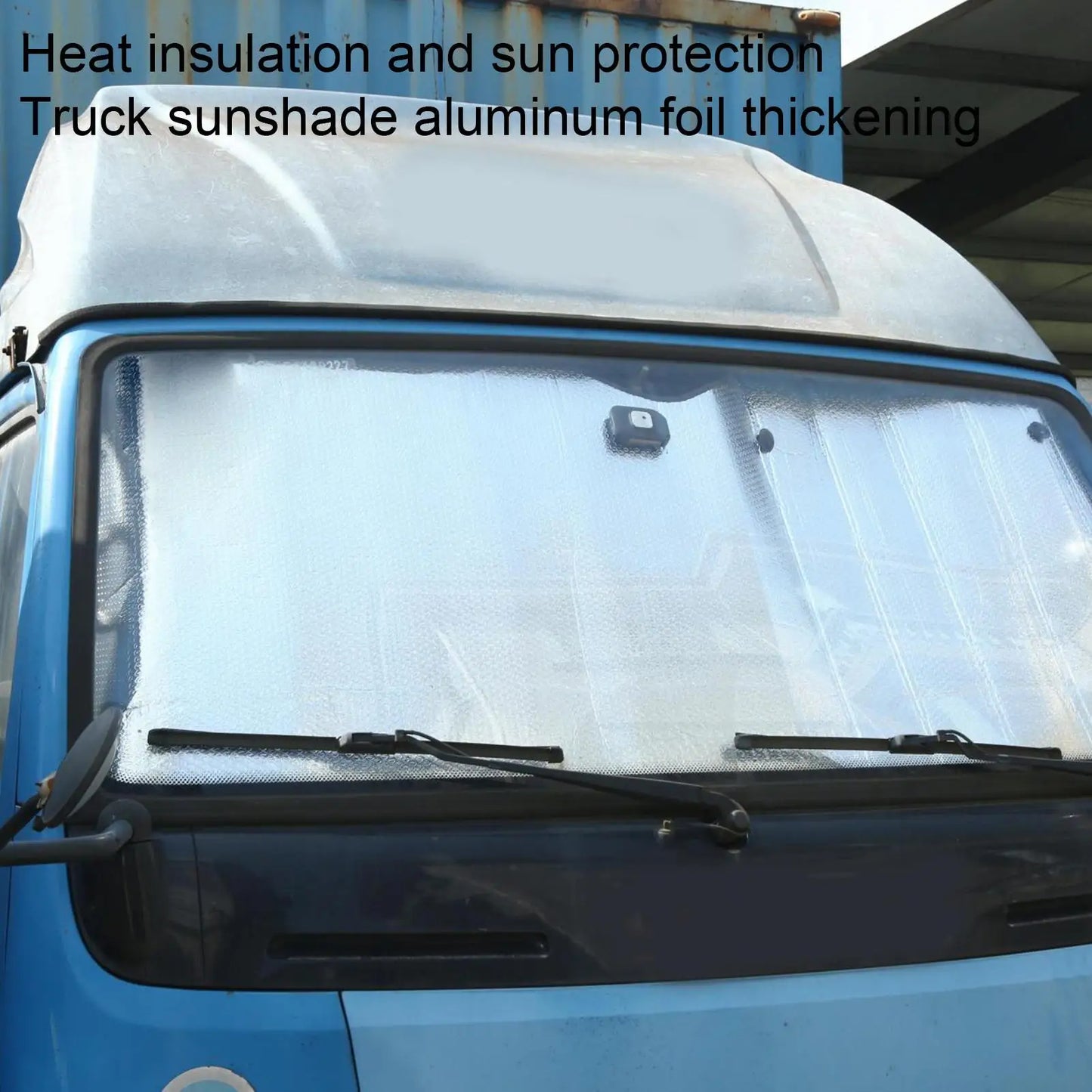 Truck Windshield Sun Shade Foldable UV Block Cover 220x80cm