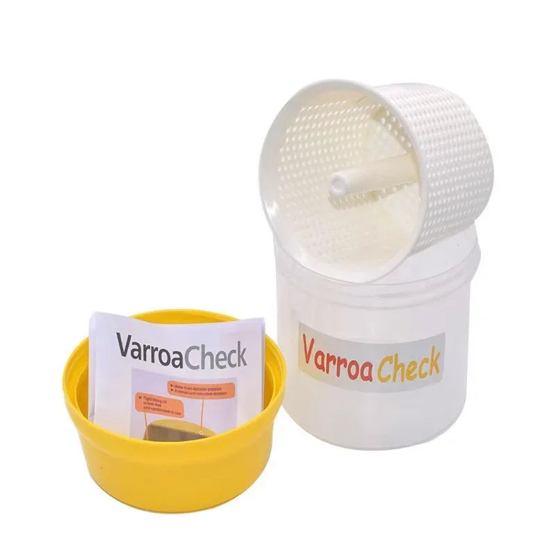 Beehive Varroa Test Varroa Shaker Comfortable To Use for Beekeeping Beekeeper Mite Measuring Beekeeper Tool Peaceful Pleasures Health and Wellness