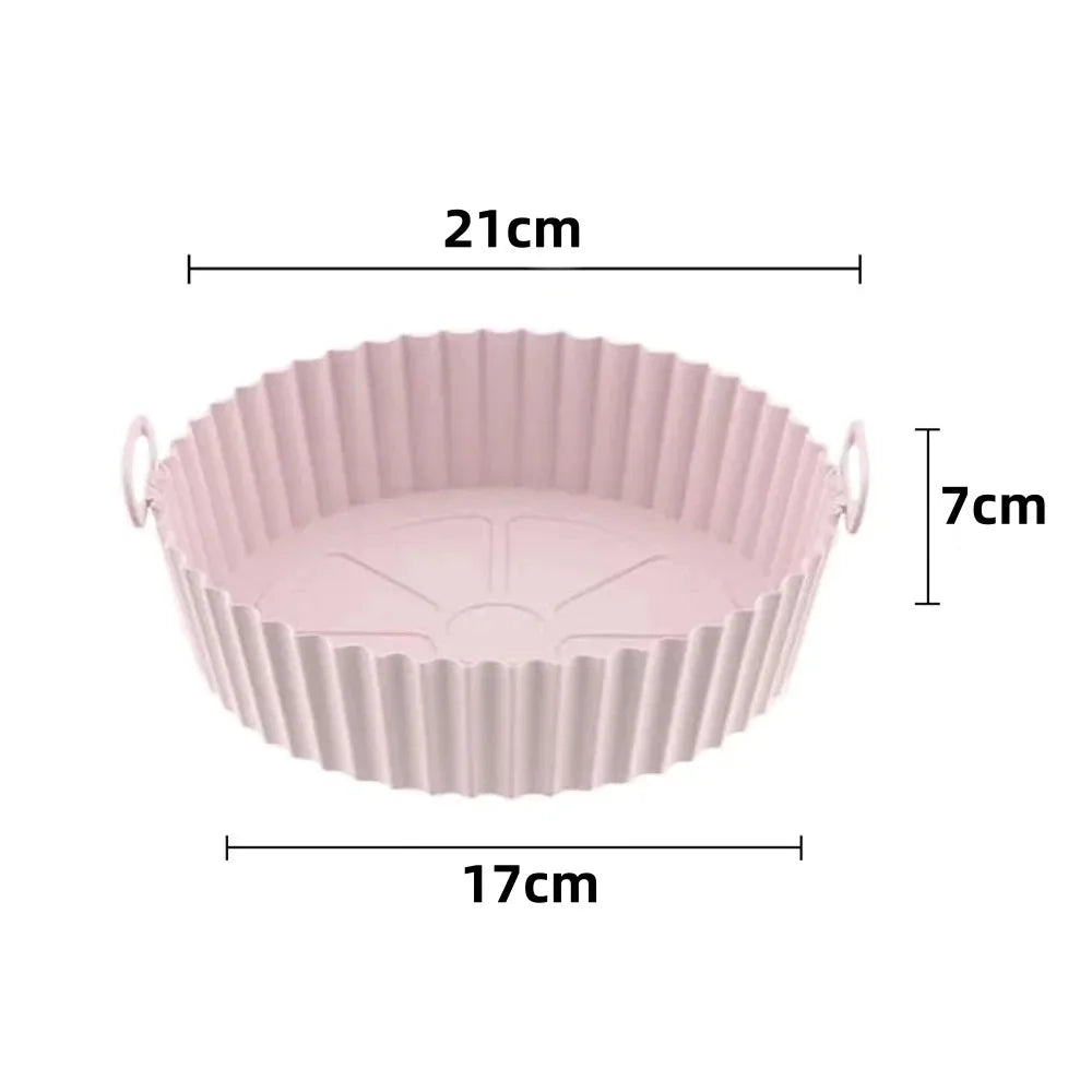 Reusable Silicone Baking Mat – Non-Stick Air Fryer Liner
