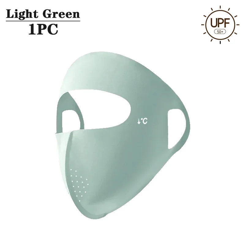UV Full Face Mask – Breathable Sun Protection for Cycling & Travel