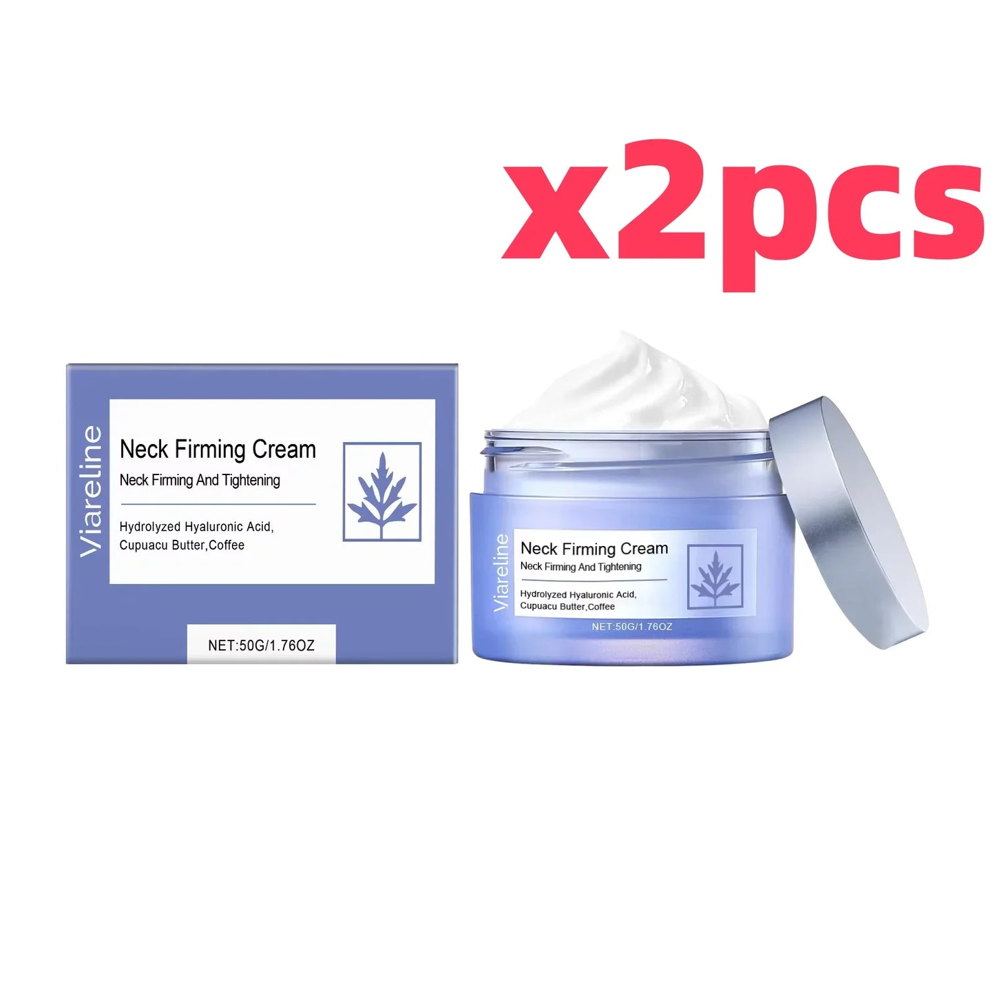 Viareline Firming Neck Cream – Lift, Smooth & Brighten Skin