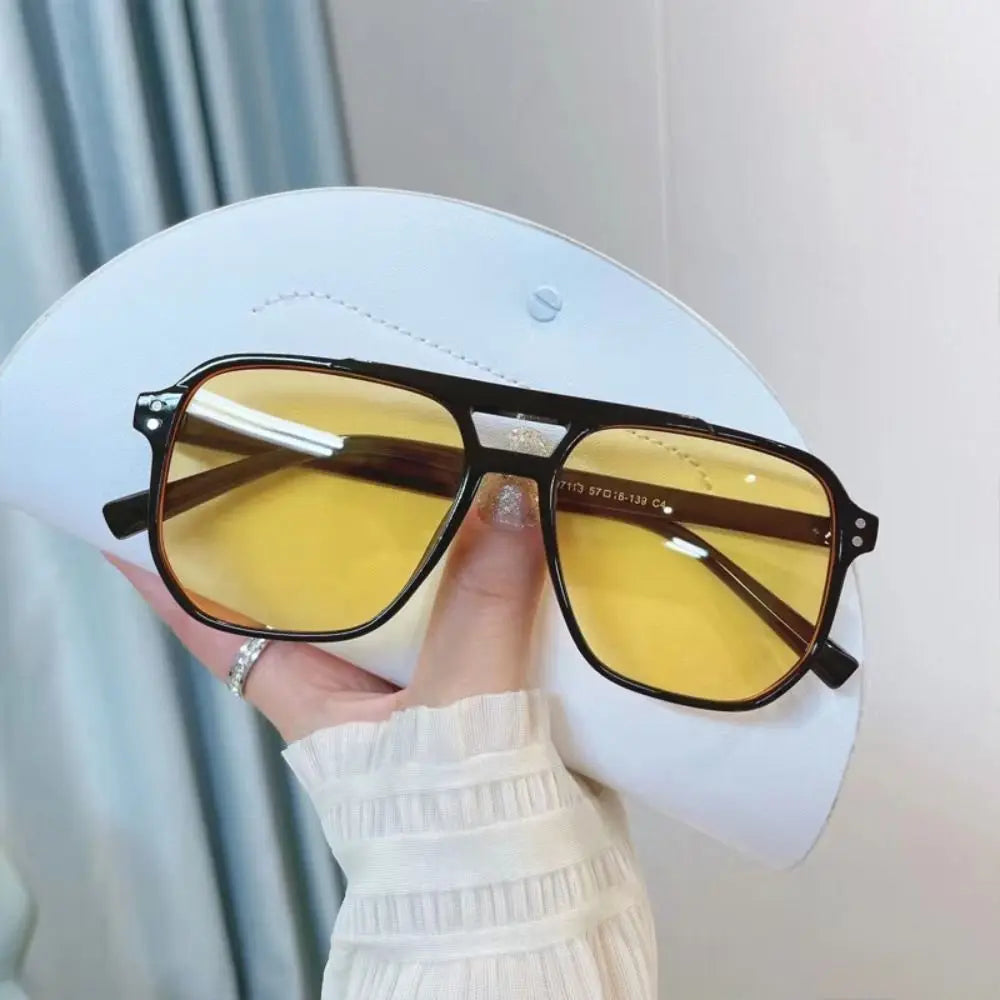 Retro Punk Square Sunglasses – UV400 Shades for Men & Women