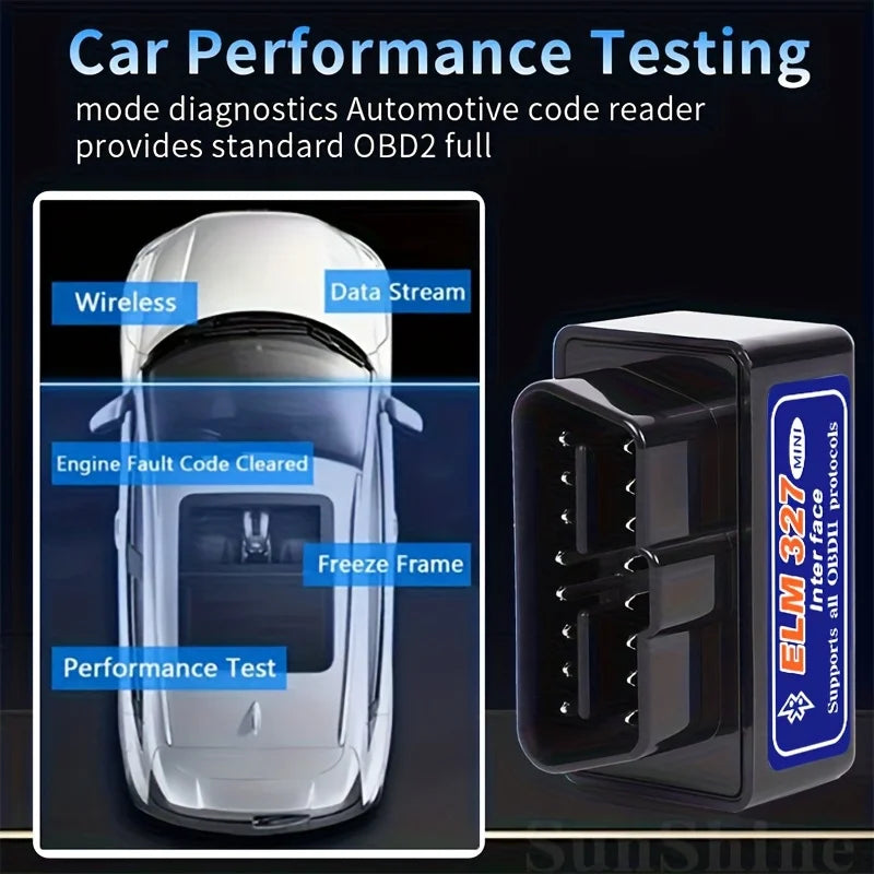 Car Code Scanner, Compact Scanner, Portable Device, Durable, Precision Tool, Diagnostic Equipment, Vehicle Owner, Automotive Technician Peaceful Pleasures Health and Wellness
