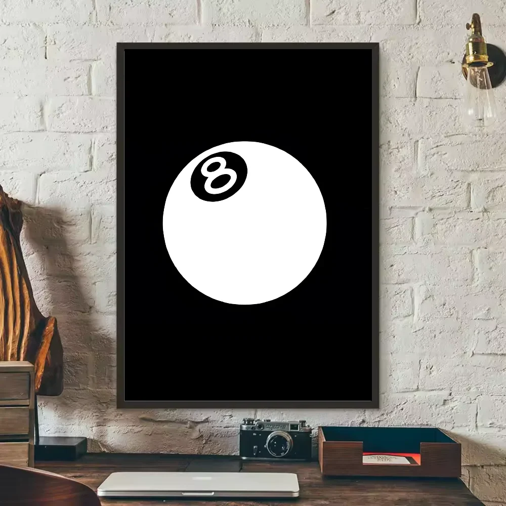 Black & White Abstract Canvas Wall Art Print | Modern Decor