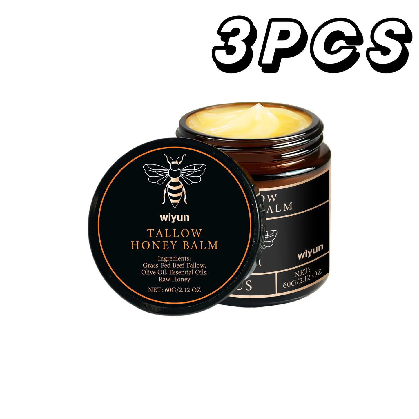 WIYUN Tallow Honey Cream – Hydrating & Brightening Moisturizer