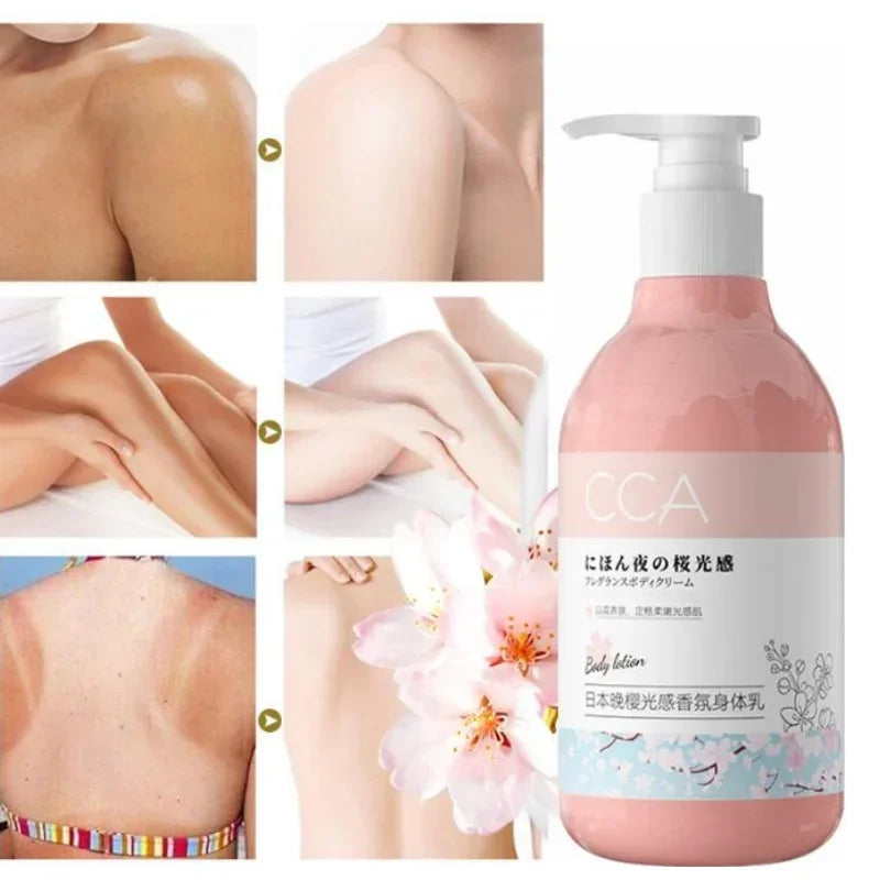 Japanese Cherry Blossom Brightening Body Cream 300ml