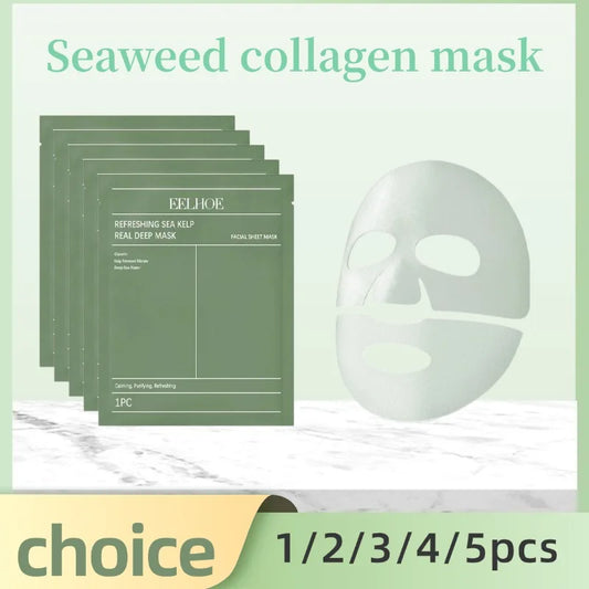 Algae Collagen Facial Mud Mask – Hydrating & Firming Facial Mud Mask Oasis Select