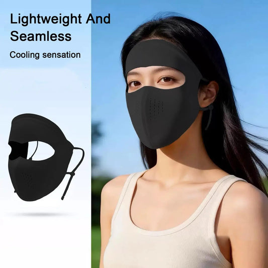 UV Protection Face Mask – Cooling Breathable Sun Cover Sun Protection Mask Oasis Select