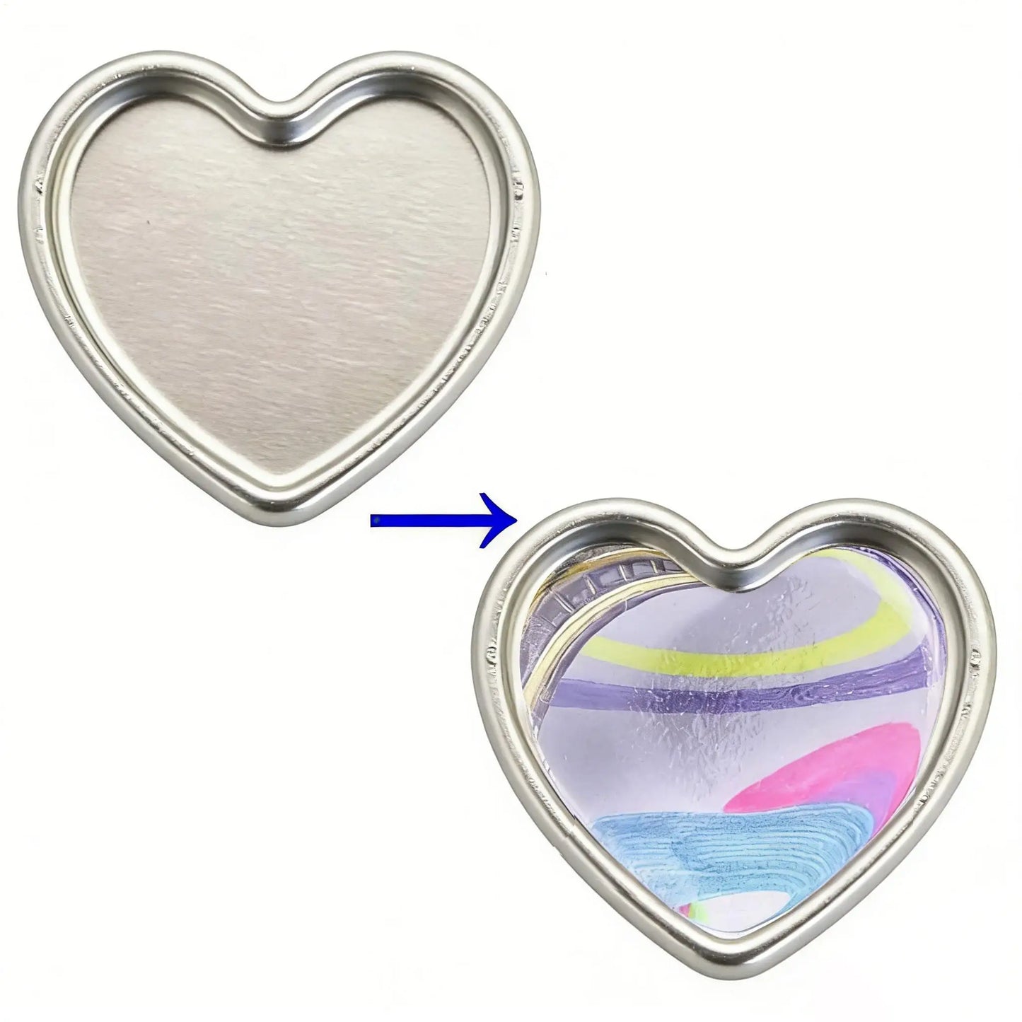 3D Resin Gem Stickers – 20 Crystal Convex Jewel Decals for DIY