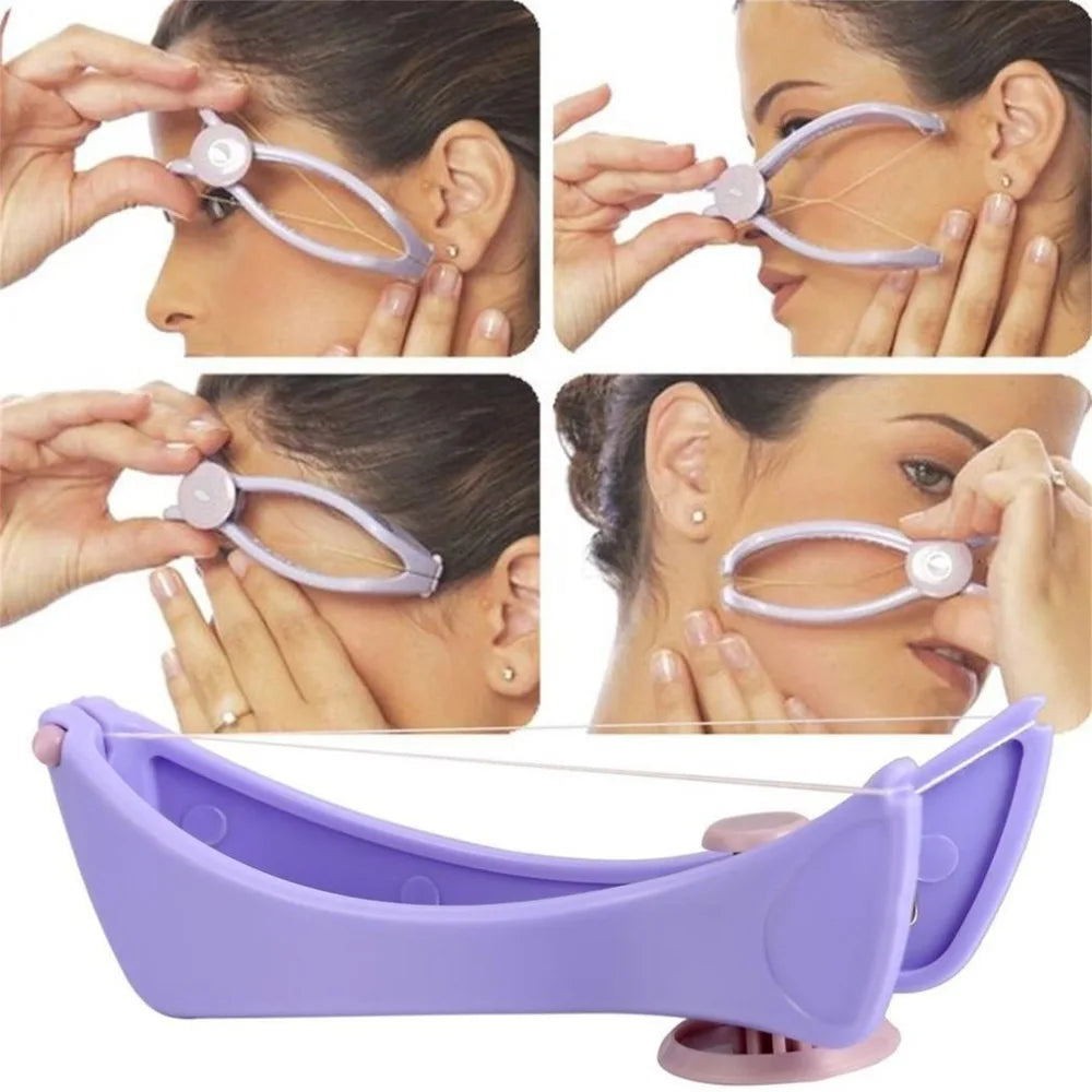 Women's Spring Threading Facial Hair Remover Epilator Stick Facial Hair Epilator Peaceful Pleasures Health and Wellness Default Title