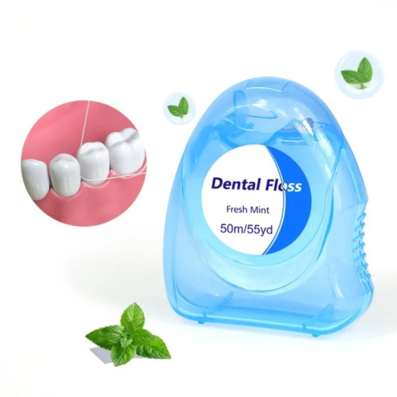 3pcs Ultraclean Mint Dental Floss Effective Plaque Removal,Teeth&Gum Protection Shred Resistant ForThoroughly Clean InTight Area Peaceful Pleasures Health and Wellness