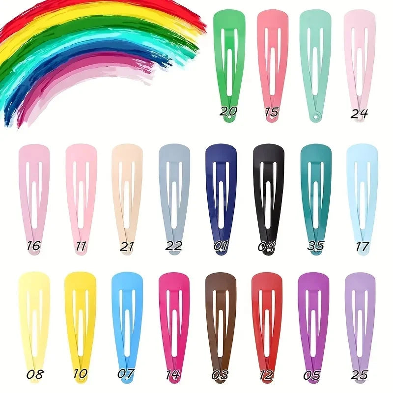 Cute Cartoon Snap Hair Clips & Barrettes for Women Peaceful Pleasures Health and Wellness 60pcs