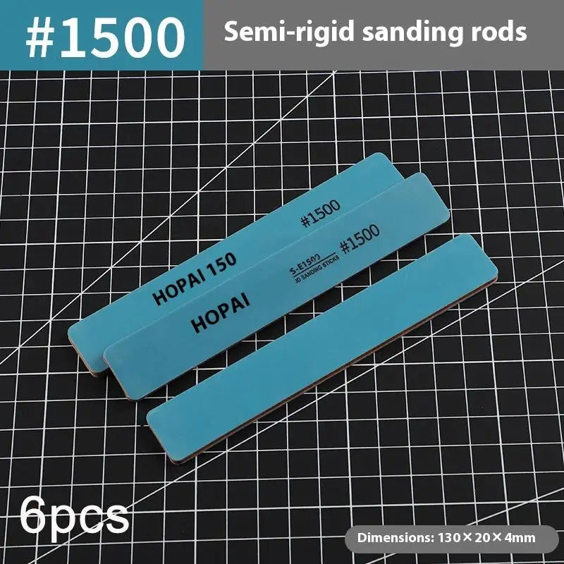 36-Pc Model Sanding Sticks Kit #400–#1500 | Hobby Polishing