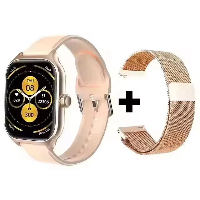 2026 Smart Watch Android IOS Phone 2.01 Inch Color Screen Bluetooth Answer Call Fitness Watches Tracker Smartwatch Women Men New Peaceful Pleasures Health and Wellness Go20Milan