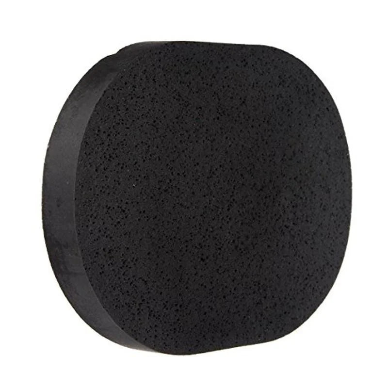 Soft Natural Black Bamboo Sponge Beauty Face Wash Cleaning Cosmetic