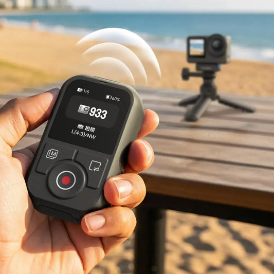 TELESIN T13 Bluetooth Remote for DJI Action 6/5 Pro/4 | 60M Camera Remote Control Oasis Select