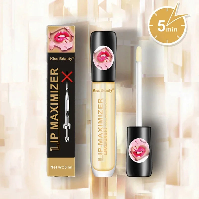 LAIKOU Plumping Lip Oil Gloss – Moisturizing Lip Serum 5ml