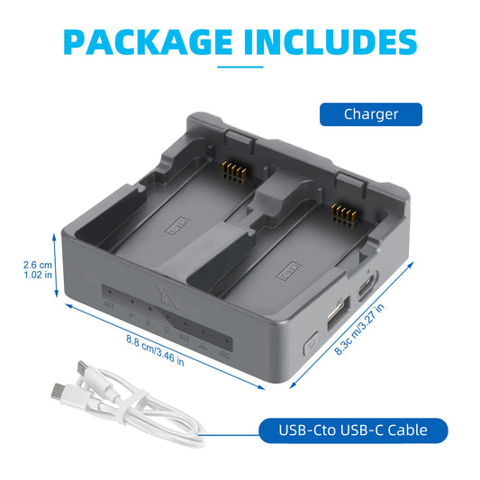 For DJI Neo 2 Charger Charging Manager Battery Maintenance Device With USB-C To USB-C Charging Cable Peaceful Pleasures Health and Wellness Default Title