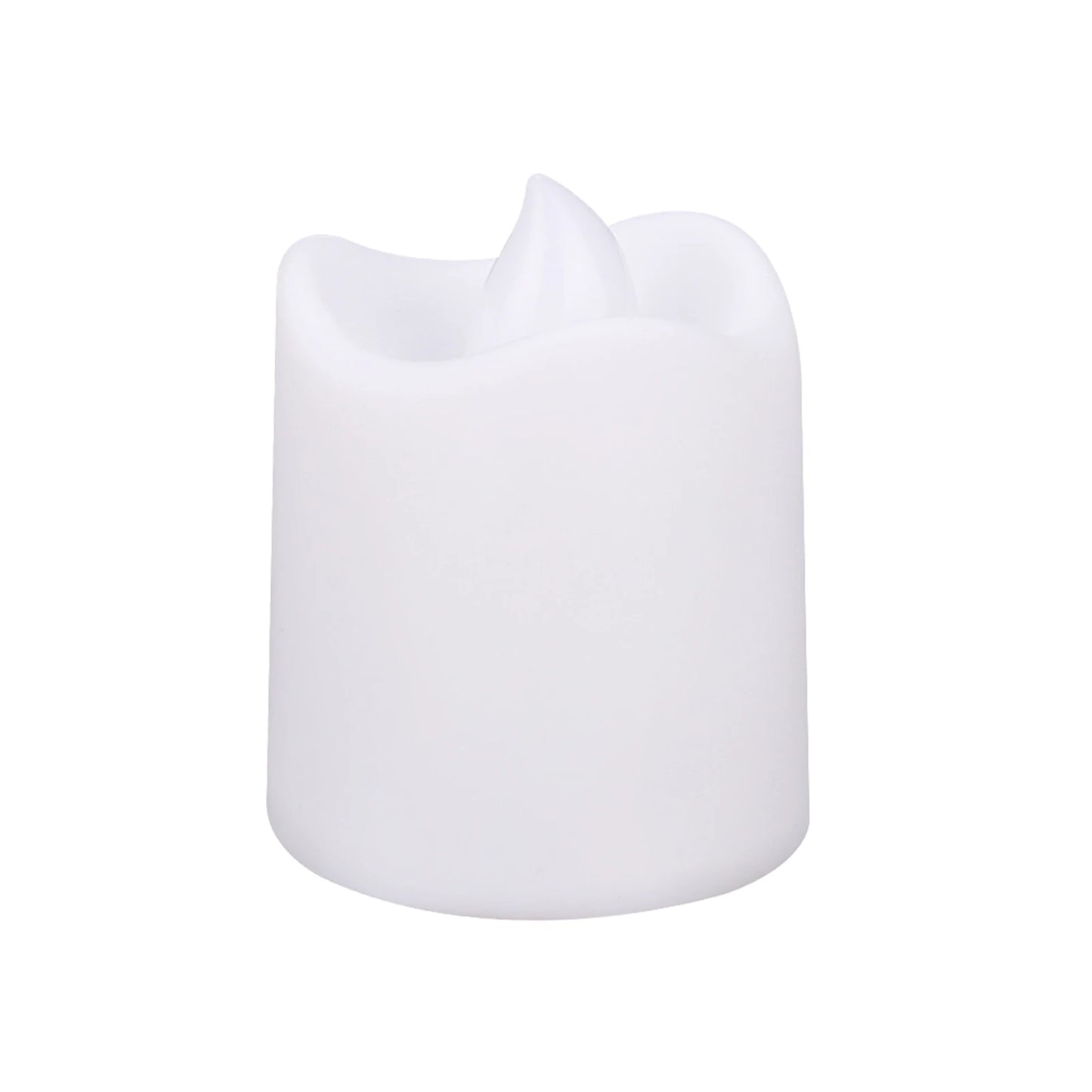 24/48 Pack Flameless Votive Candles Electric Battery Operated LED Tea Lights Fake Candle Warm White for Wedding Table Christmas Peaceful Pleasures Health and Wellness Warm White 12pcs