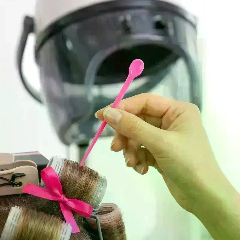 100Pcs Perming Needles Hair Roller Plastic Pins Perming Clips Hairdressing Tools Styling Accessories Makeup Eyelash Curler Peaceful Pleasures Health and Wellness