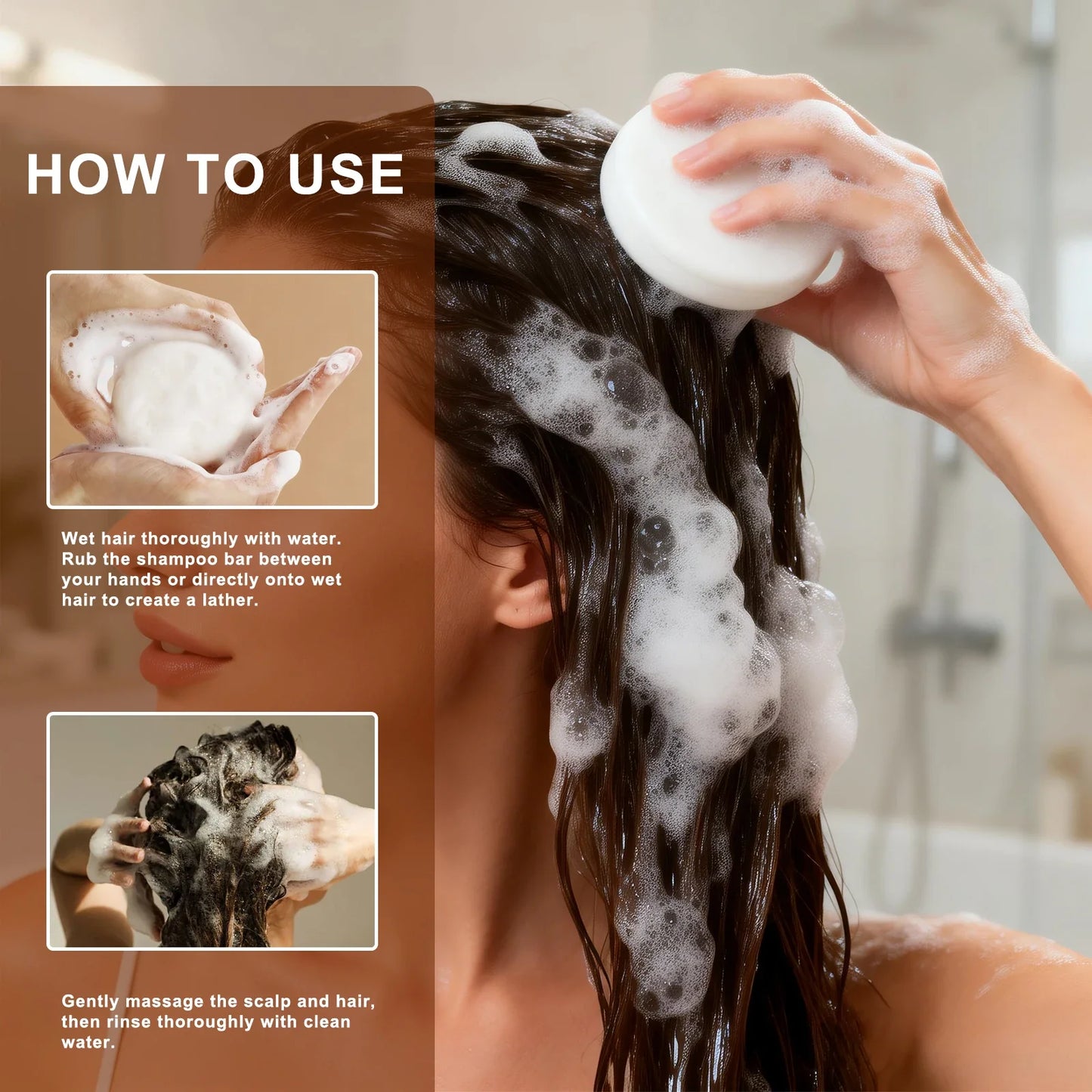 Vegan Onion Shampoo Bar – Oil Control, Frizz & Scalp Care