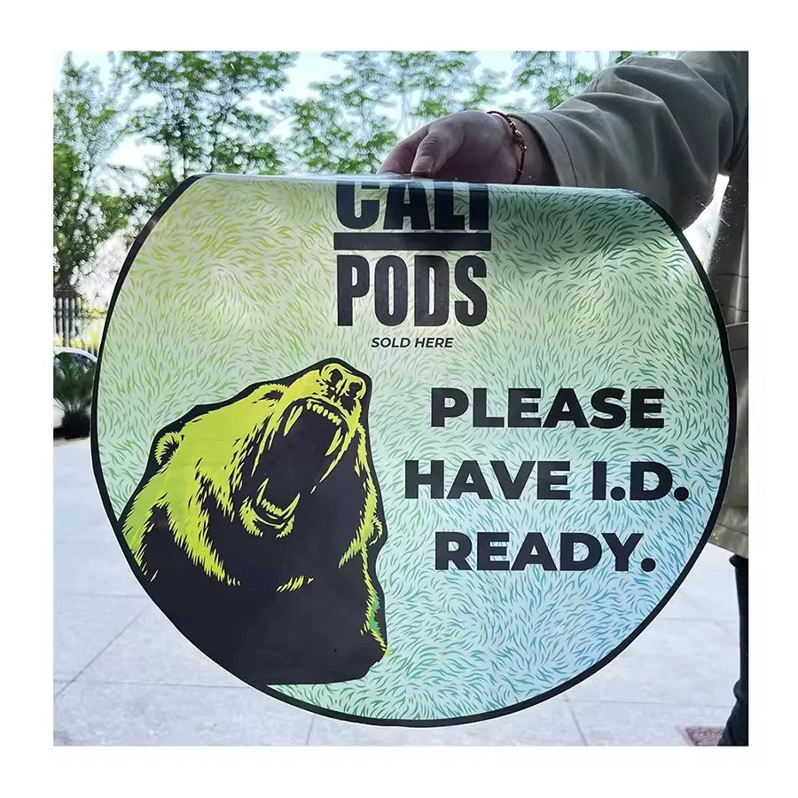 Custom Electrostatic Window Stickers | Reusable UV Print Decals