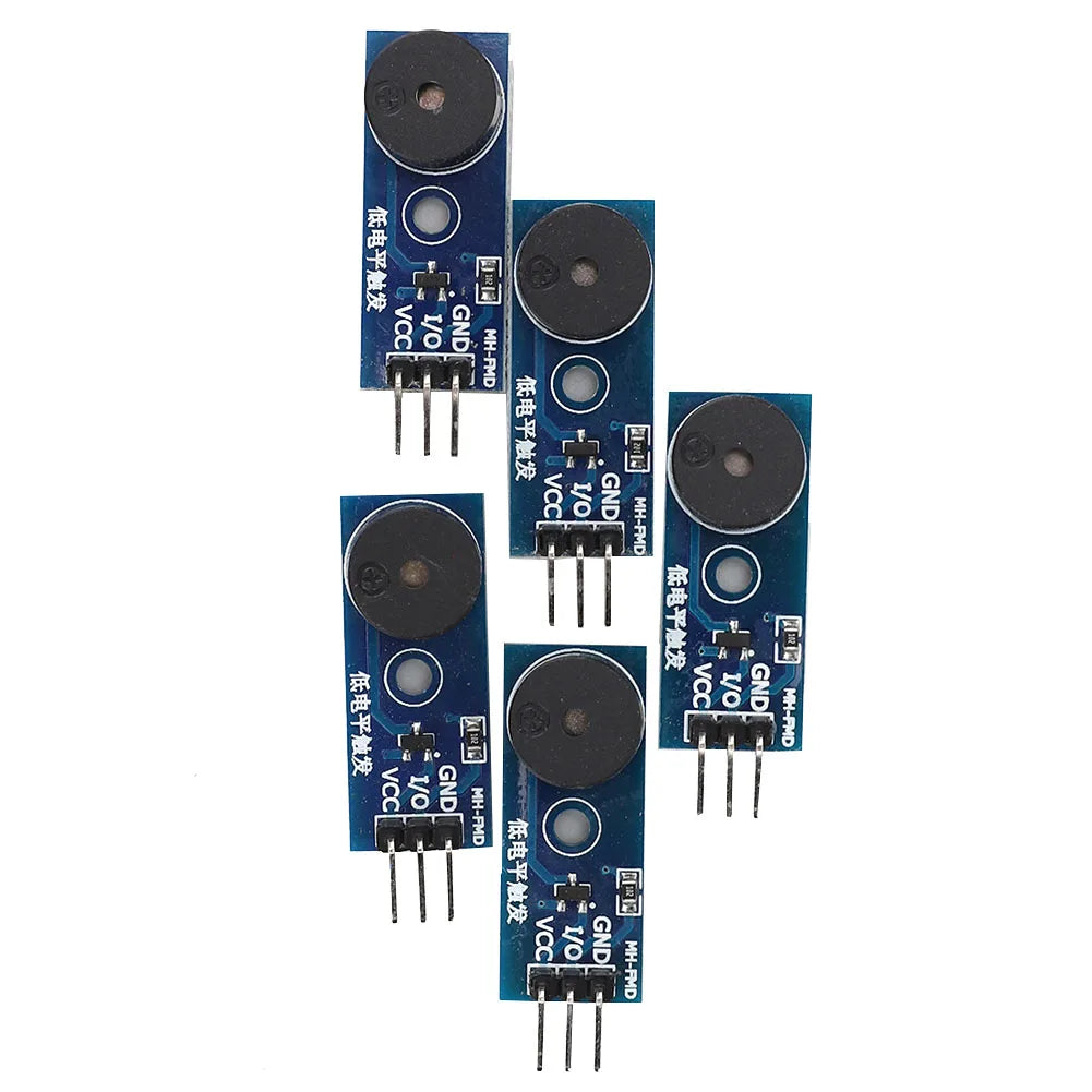with LED 3 Pin Control Buzzer Module without Oscillating Source Passive Alarm Module Passive Buzzer Alarm Equipment Buzzer Timer Peaceful Pleasures Health and Wellness