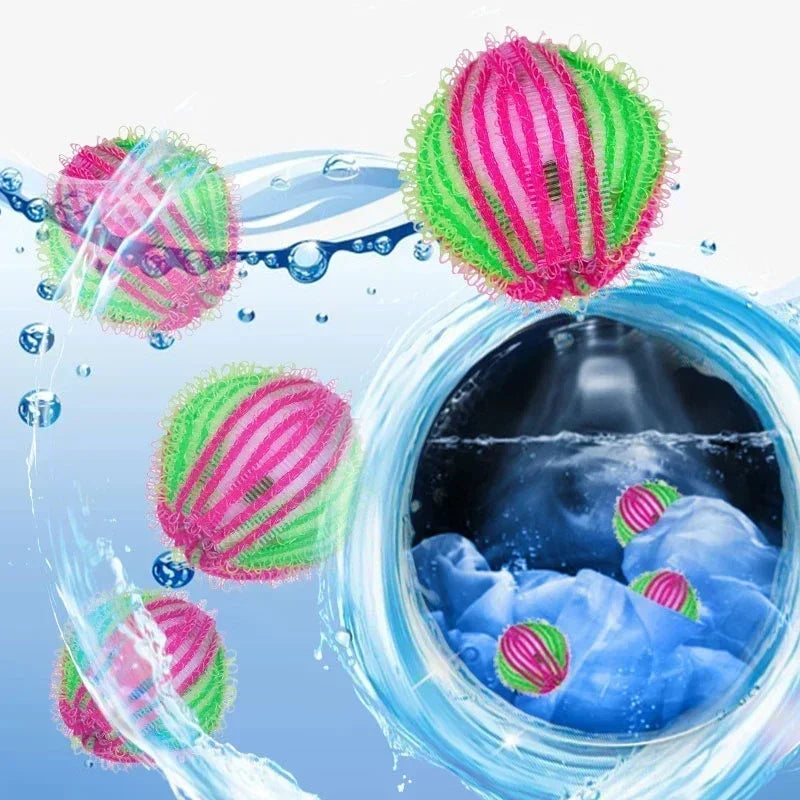 Laundry Lint & Hair Remover Balls – 6 or 12 Pack Laundry Lint Remover Ball Peaceful Pleasures Health and Wellness