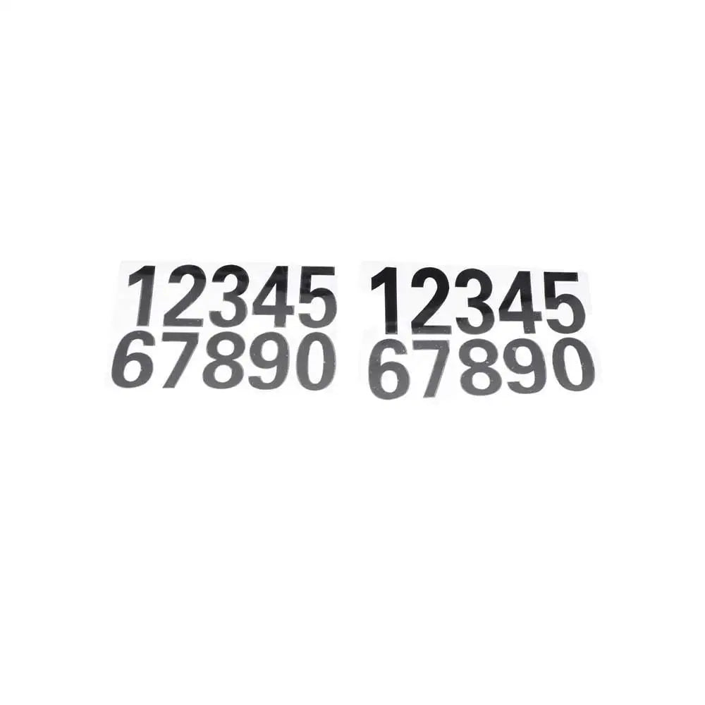 Reflective Mailbox Number Stickers – 40 Pcs Self-Adhesive Decals
