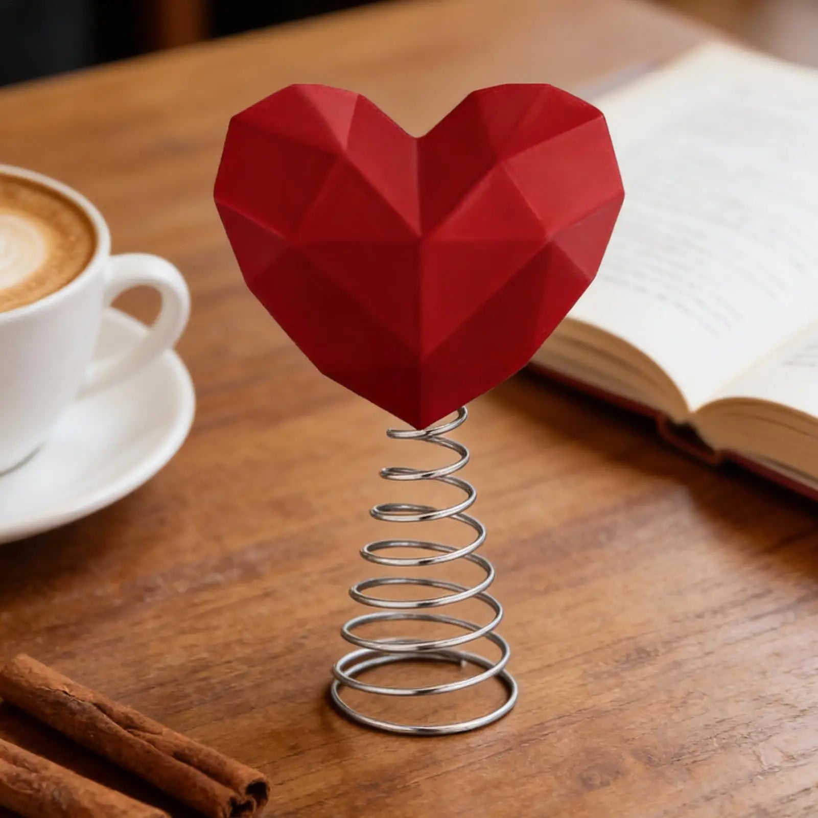 Heart Shape Valentine Topper for Tree Farmhouse Decorations Love Topper Decor for Home Living Room Apartment Workplace Porch Peaceful Pleasures Health and Wellness