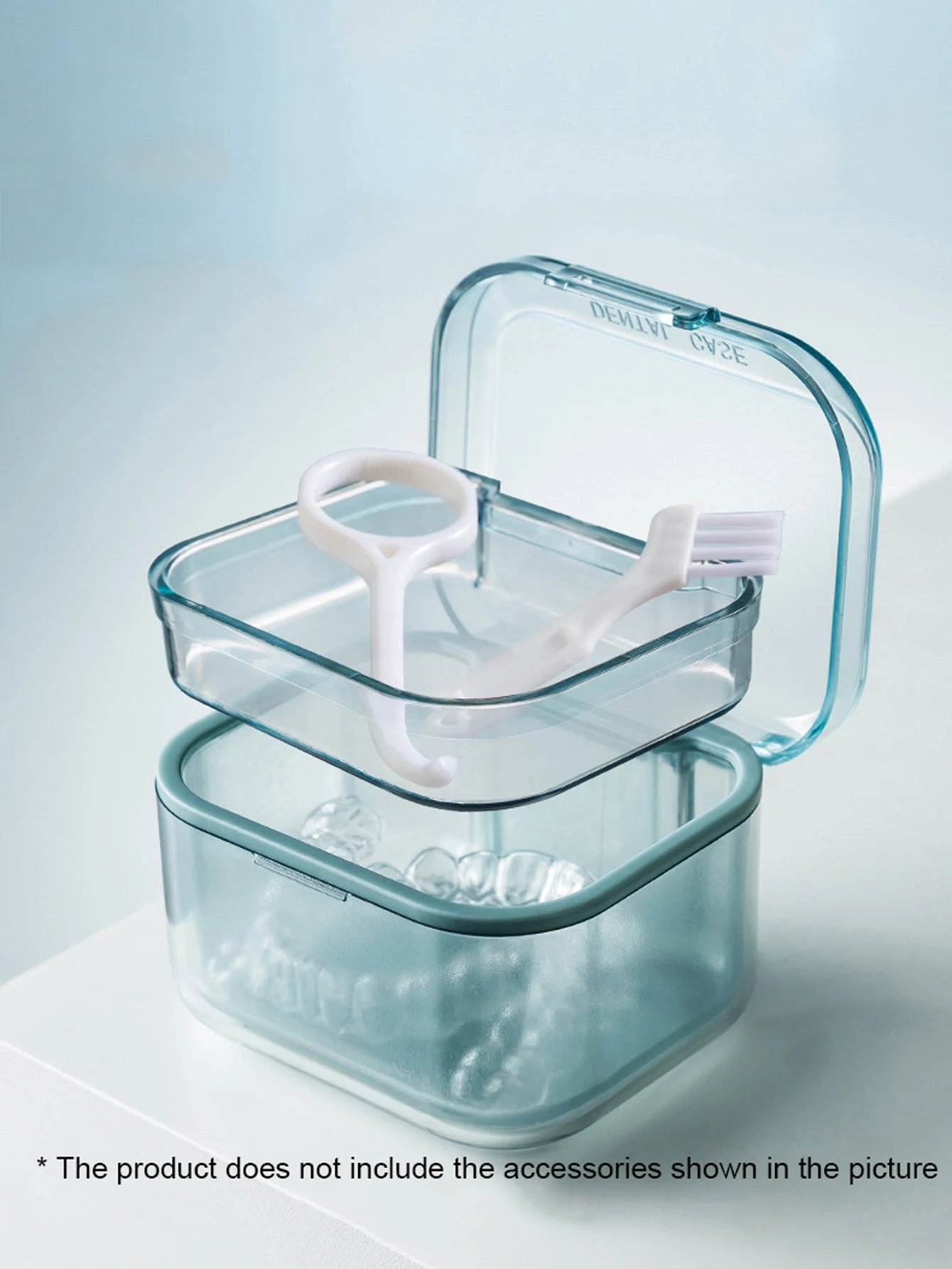 1PCS Portable Invisible Braces Box For Storing Orthodontic Appliances Braces Ceaning Box and Storage Box Peaceful Pleasures Health and Wellness