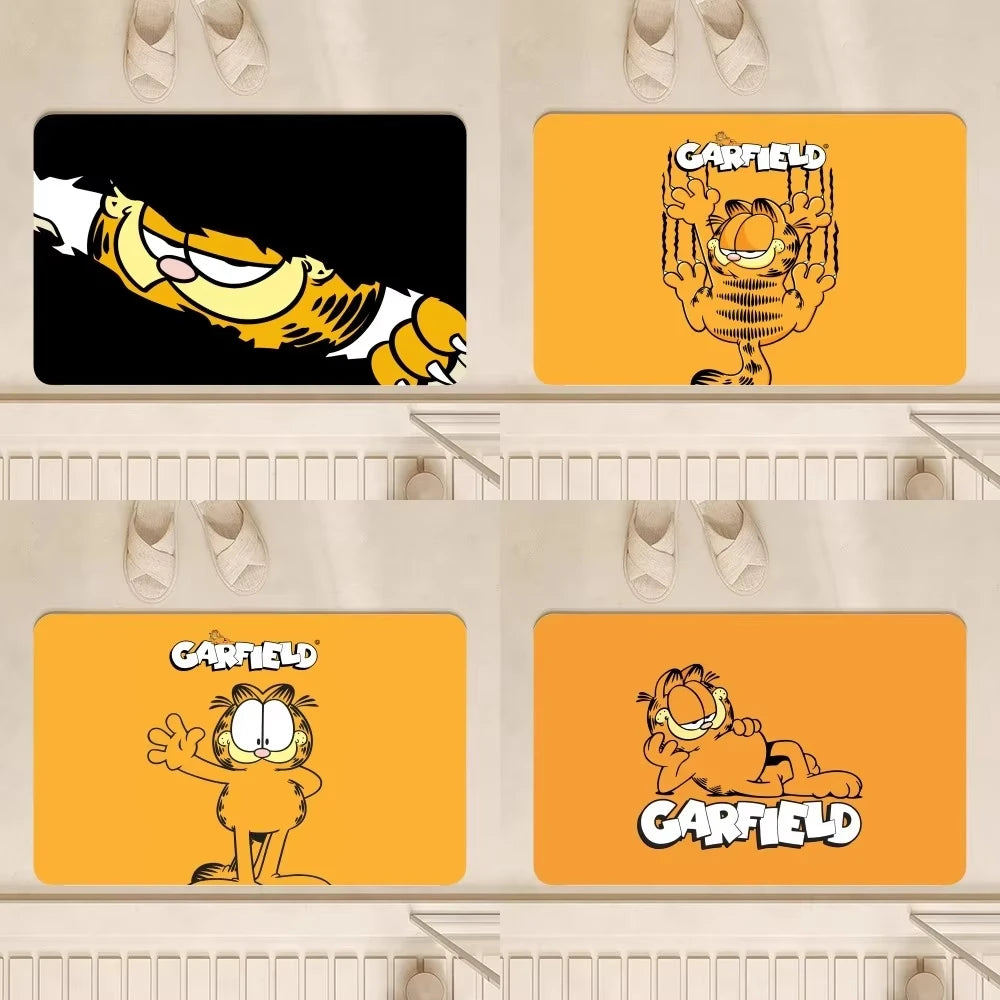 Garfield Cartoon Canvas Wall Art Print | Bedroom & Living Room