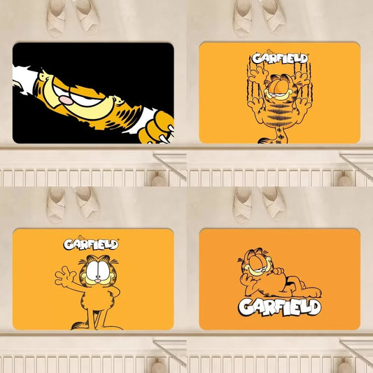 Garfield Cartoon Canvas Wall Art Print | Bedroom & Living Room Canvas Wall Art Peaceful Pleasures Health and Wellness