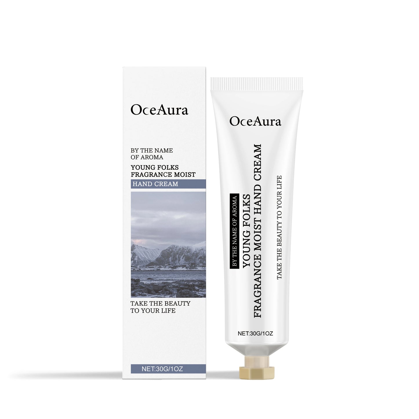 Moisturizing Fragrance Hand Cream Nourishing Anti-Freezing Anti-Cracking Softening Tender Skin Hand Lotion Quick Absorbing Peaceful Pleasures Health and Wellness 30g Boxed