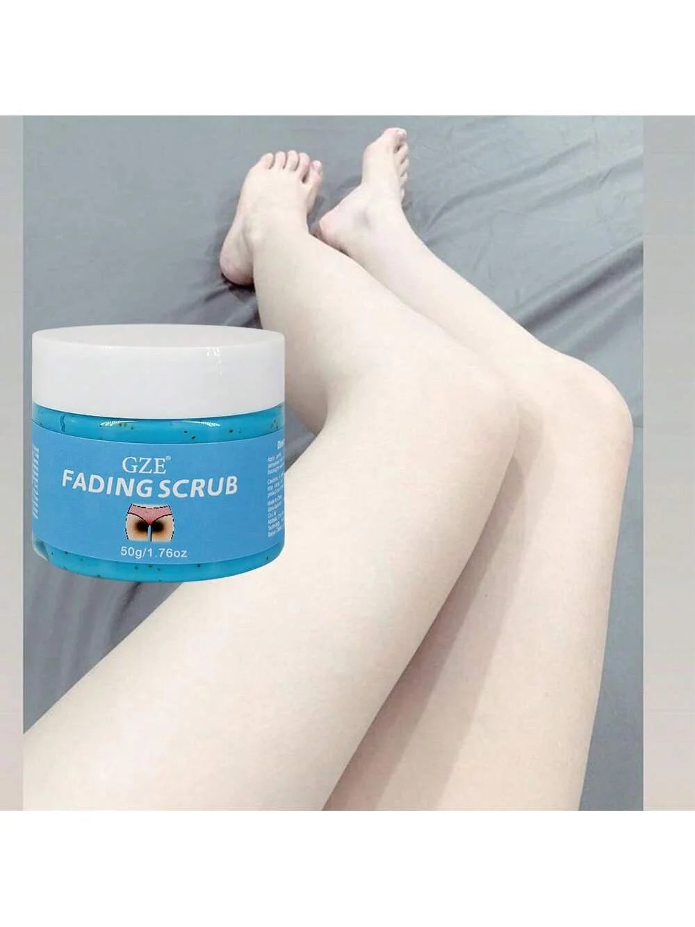 GZE Fading Scrub Cream – Intimate & Underarm Brightening 50g
