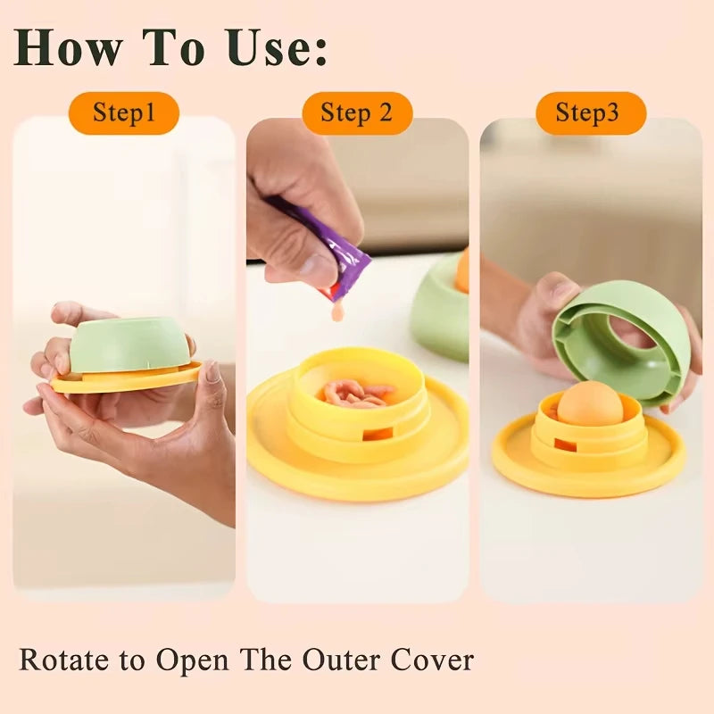 Cat Lick Mat Slow Feeder Interactive Puzzle Toy Anti Vomiting Boredom Relief Grooming Licking Pad for Anxious Cats Peaceful Pleasures Health and Wellness