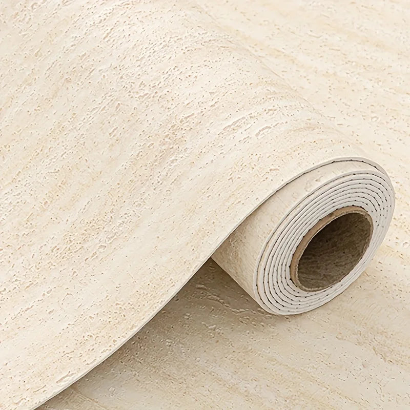 3D Self-Adhesive Foam Wallpaper | Wood Grain Wall Sticker Roll