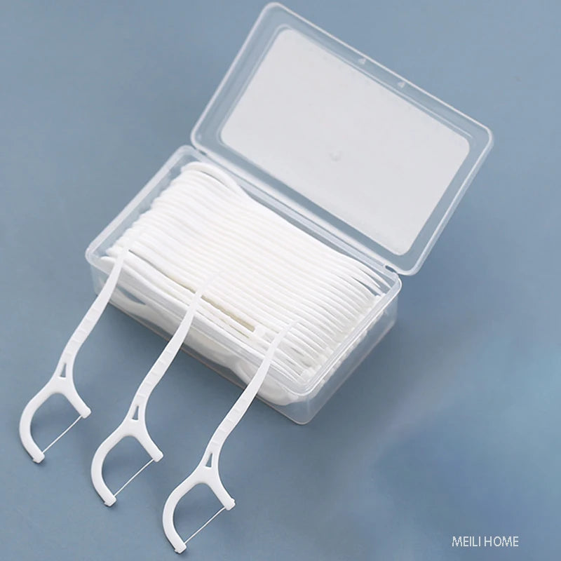 Disposable Floss Toothpick Tooth Cleaning Gadget Brushing Teeth Washing Supplies Oral Health Cleaning Tools Home Daily Supplies Peaceful Pleasures Health and Wellness