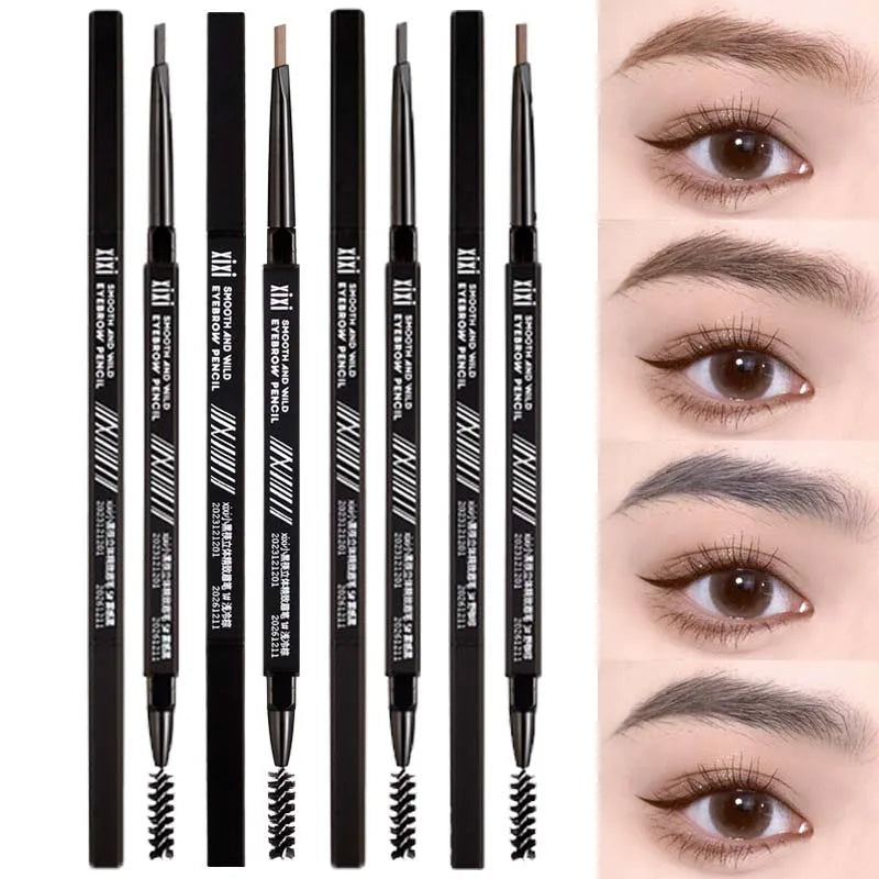 Double Head Waterproof Eyebrow Pencil | Natural Long-Lasting Tint