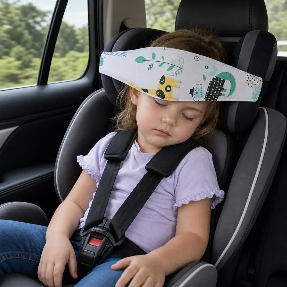 Infant Baby Car Seat Head Auto Sleeping Headrest Support Children Belt Fastening Belt Adjustable Sleep Positioner Baby Saftey Peaceful Pleasures Health and Wellness